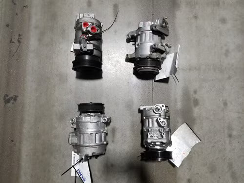 Pre-Owned 2020 Nissan Versa A/C Compressor 37K Miles OEM LKQ - Verify Specific Vehicle Fitment In Description - (Good)