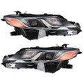 Headlights Replacement for 2018 2019 2020 2021 Toyota Camry L LE SE LED Projector Headlights Pair Left+Right Side