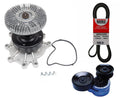 For 09-2012 Dodge Ram 1500 Pick Up 4.7L Water Pump Fan Clutch Belt Tensioner