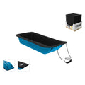 Pelican Trek 52 Utility Sled - Ram-X Runners. Pull Rope and Travel Cover - 4 Season Sled - Heavy Duty RAM-X Construction - Carry Up to 226 lb - Cyan