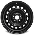 For 2015-2017 Toyota Camry 16 Inch Painted Black Rim - OE Direct Replacement - Road Ready Car Wheel
