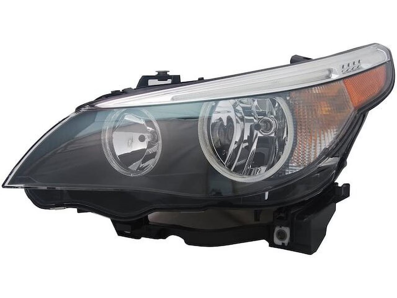 Left Headlight Assembly - Compatible with 2004 - 2007 BMW 530i Sedan 2005 2006