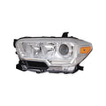 New Aftermarket OEM, Factory Driver Side Halogen Headlight Assembly 8115004251 fits 2019-2023 Toyota Tacoma SR Crew Cab Pickup 4-Door