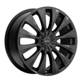Motiv 436B 436B-8751442 18X7.5 5X108 / 5X4.50 (+42) MTV 436B (HB 73.1) Gloss Black Cast Aluminum