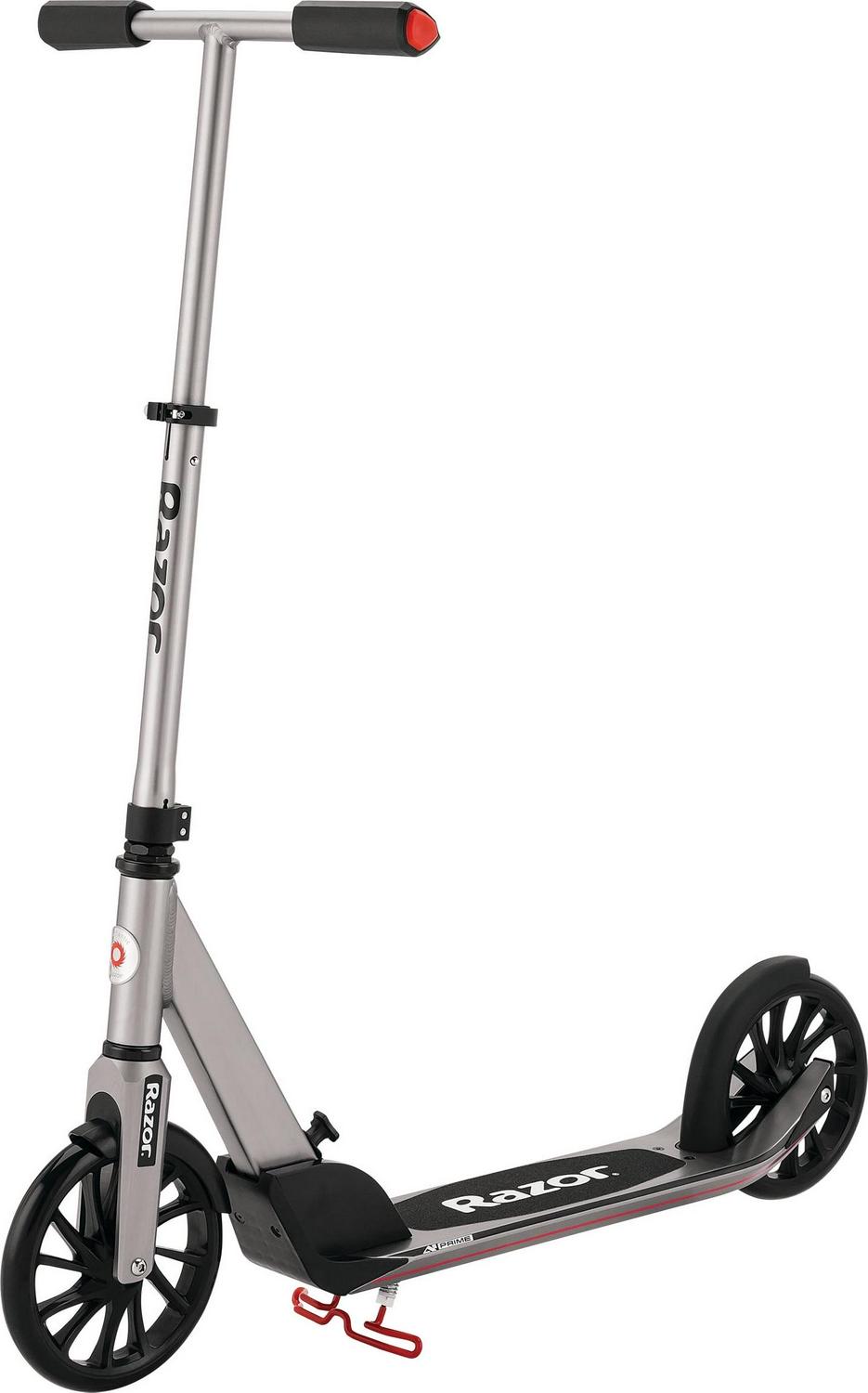 Razor A5 Prime Folding Kick Scooter - Gray. 8¡å Wheels. Anodized Aluminum. for Adults up to 220 lb