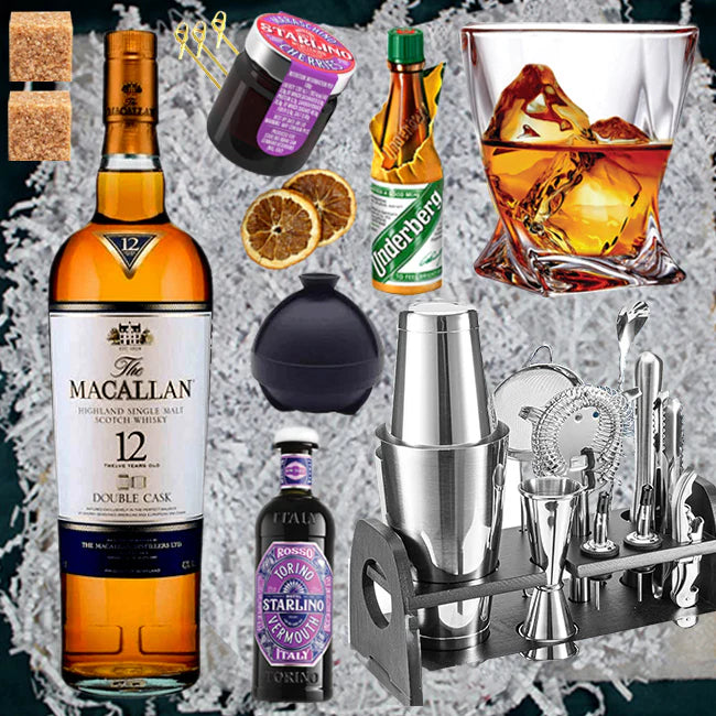 Macallan 12yr Double Cask Gift Pack