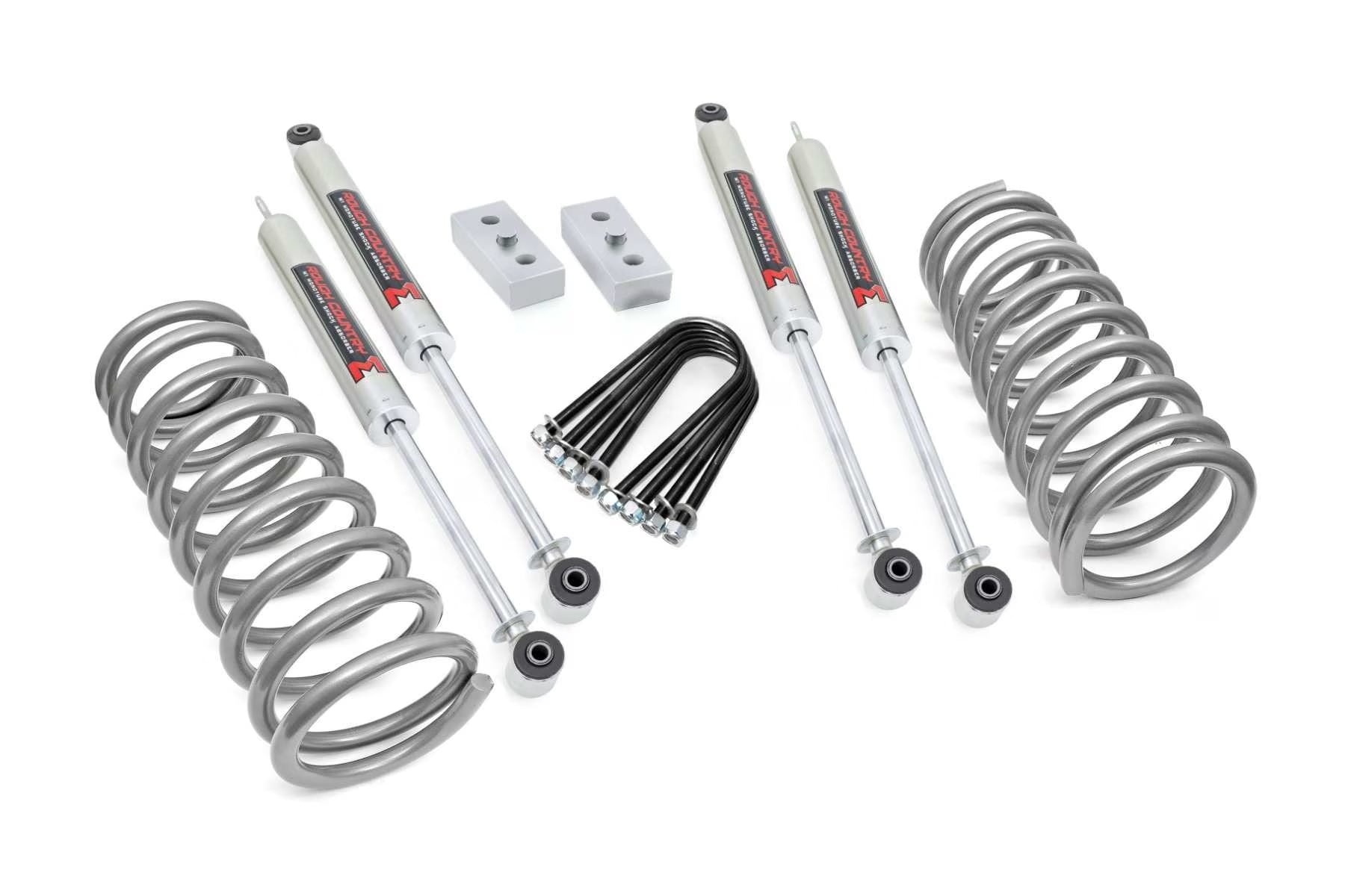 Rough Country 3  Lift Kit w/M1 Shocks for 03-13 Ram 2500/3500 | Diesel - 34340