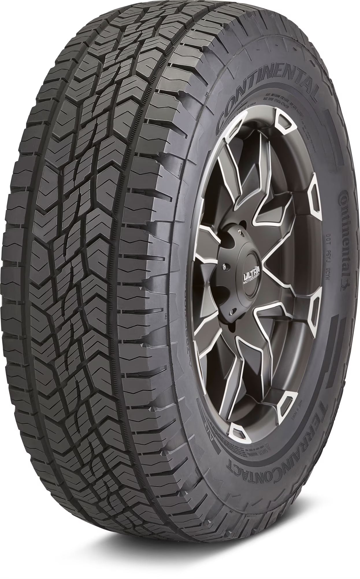 Set of 4 Continental TerrainContact A/T 265/50R20 107T Tires 2655020 265 50 20