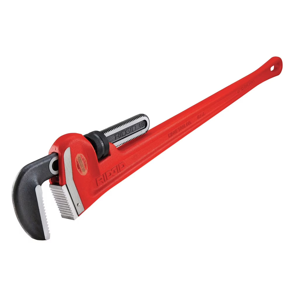 Ridgid Pipe Wrench,I-Beam,Serrated,48  31040