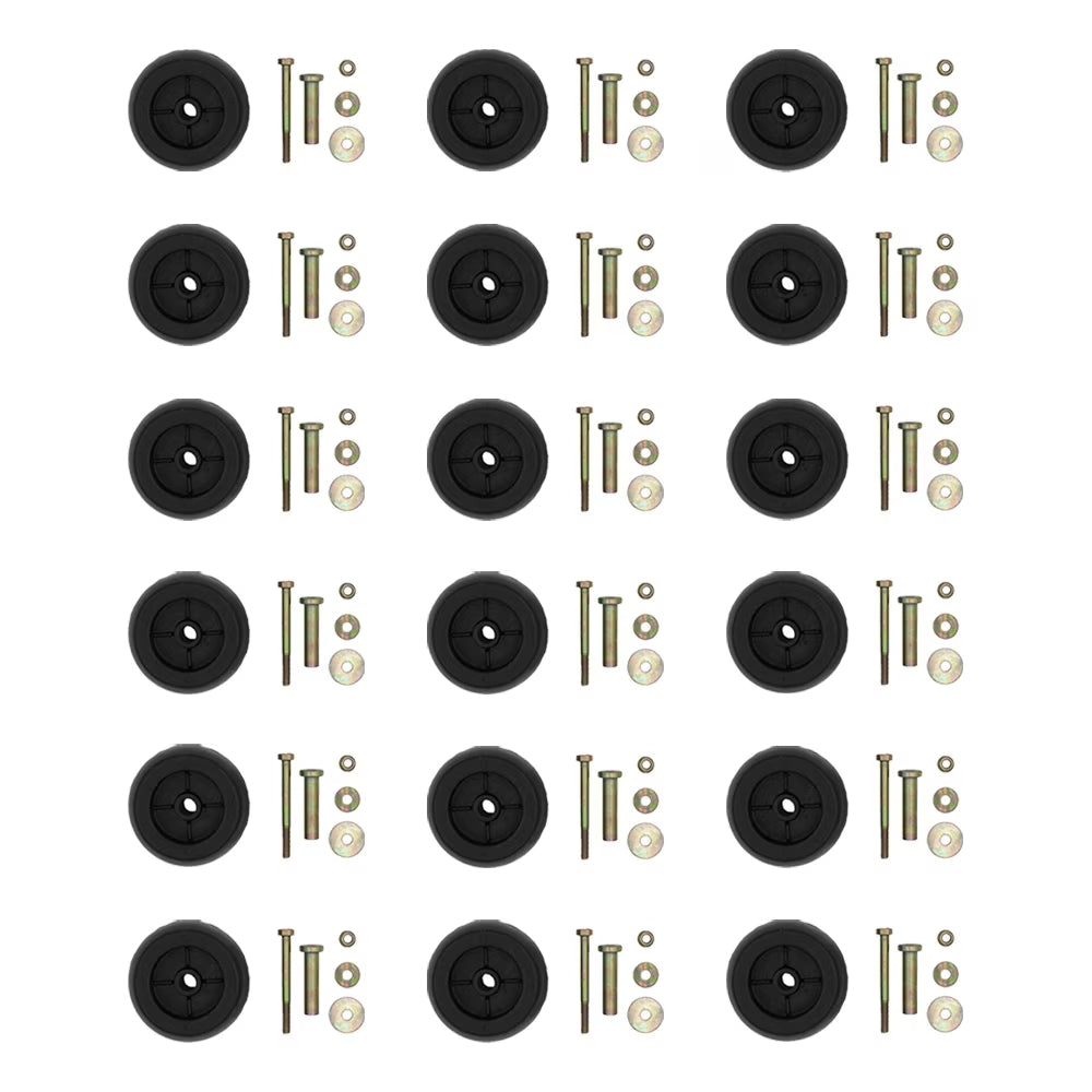 RAParts 18 Aftermarket Deck Wheels 103-3168 Fits Exmark 103-7363 Explorer Metro Turf Ranger Turf Tracer Viking Lazer Z