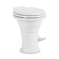 Dometic 310 Standard Toilet - White. Oblong Shape. Lightweight and Efficient with Pressure-Enhanced PowerFlush and Slow Close Seat Cover - Perfect for Modern RVs