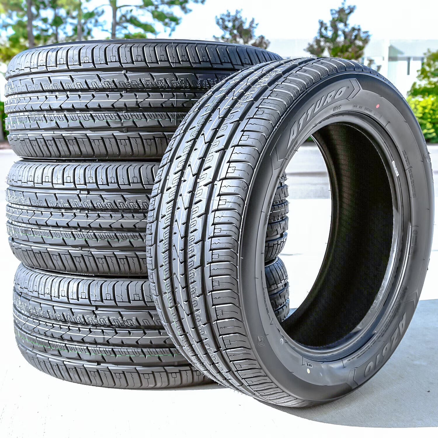 Set of 4 Atturo AZ610 265/70R16 112H a/s All Season Tires