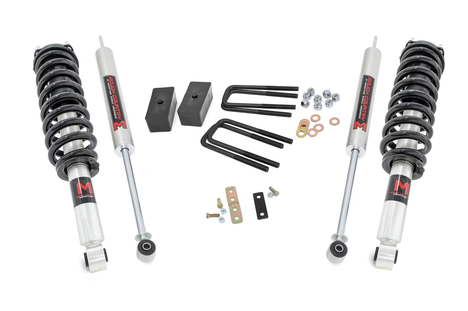 Rough Country 2.5  Lift Kit w/M1 Struts & Shocks for 2000-2006 Tundra - 75040