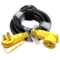 Parkworld 66082 NEMA 10-50 Extension Cord for Industrial Range, Stove, Oven and EV Charger, 3-Prong, 50 AMP, 250 Volts, 12500 Watts (20FT)