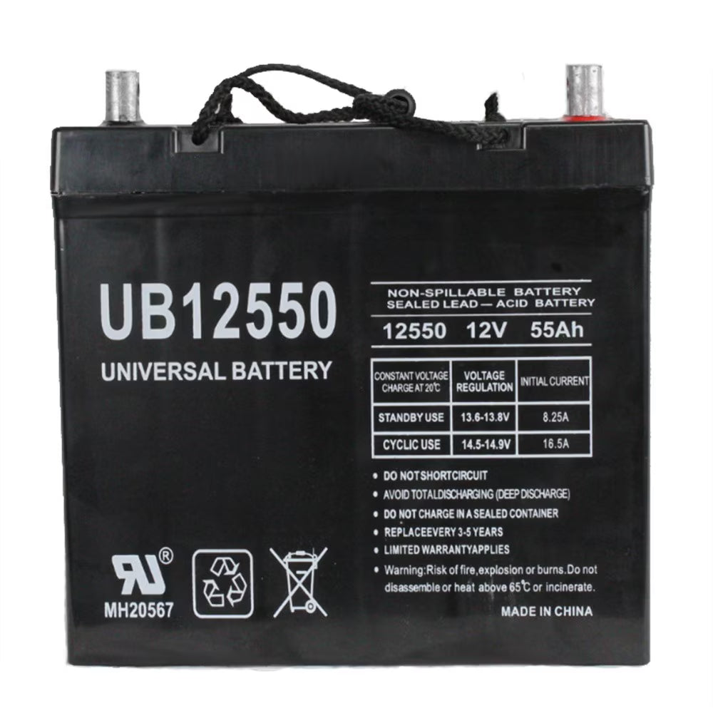 12V 55AH Group 22NF FOR Scooters and Electric WheelChairs