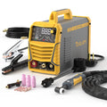 Tooliom TIG Welder with Pulse Welding, Multifunctional DC, 110/220V Dual Voltage, Yellow
