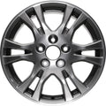 Remanufactured Machined and Charcoal Silver Aluminum Wheel 17 x 7 42700TK8A11 fits 2011-2013 Honda Odyssey