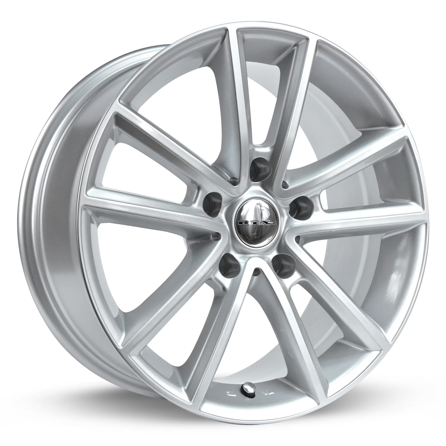 RTX Auburn 17x7.5 5x127 ET35 CB71.5 Silver Wheel
