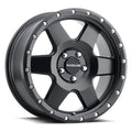 Raceline 946B-BOOST 18  Cast Aluminum Wheel, BOOST-CUV BLACK 17X8 5X127 +35mm