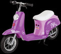 Razor Pocket Mod Miniature Euro-Style Electric Scooter - Kiki Purple. up to 15 mph. for Teen 13+