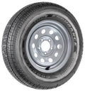 Trailer Tire Fits Goodyear Endurance ST205/75R14 205/75R14 LRD On Silver Modular Rim 5 Lug