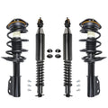 Detroit Axle - Complete Front & Rear Struts w/Coil Spring Assembly Replacement for Cadillac DTS Deville Buick Lesabre Lucerne Fits select: 2000-2005 BUICK LESABRE CUSTOM, 2006-2011 BUICK LUCERNE CXL