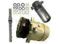A/C Compressor Kit - V7 - 6-Groove - Compatible with 1998 - 2003 Chevy S10 2.2L 4-Cylinder 1999 2000 2001 2002