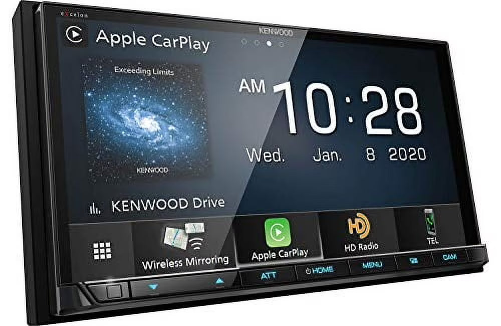Kenwood Excelon DMX907 6.95  Capacitive Touch Panel Digital Multimedia Receiver