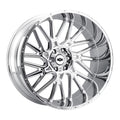 24x12 Vision 404 Brawl Chrome Wheel 5x5.5 (-51mm)