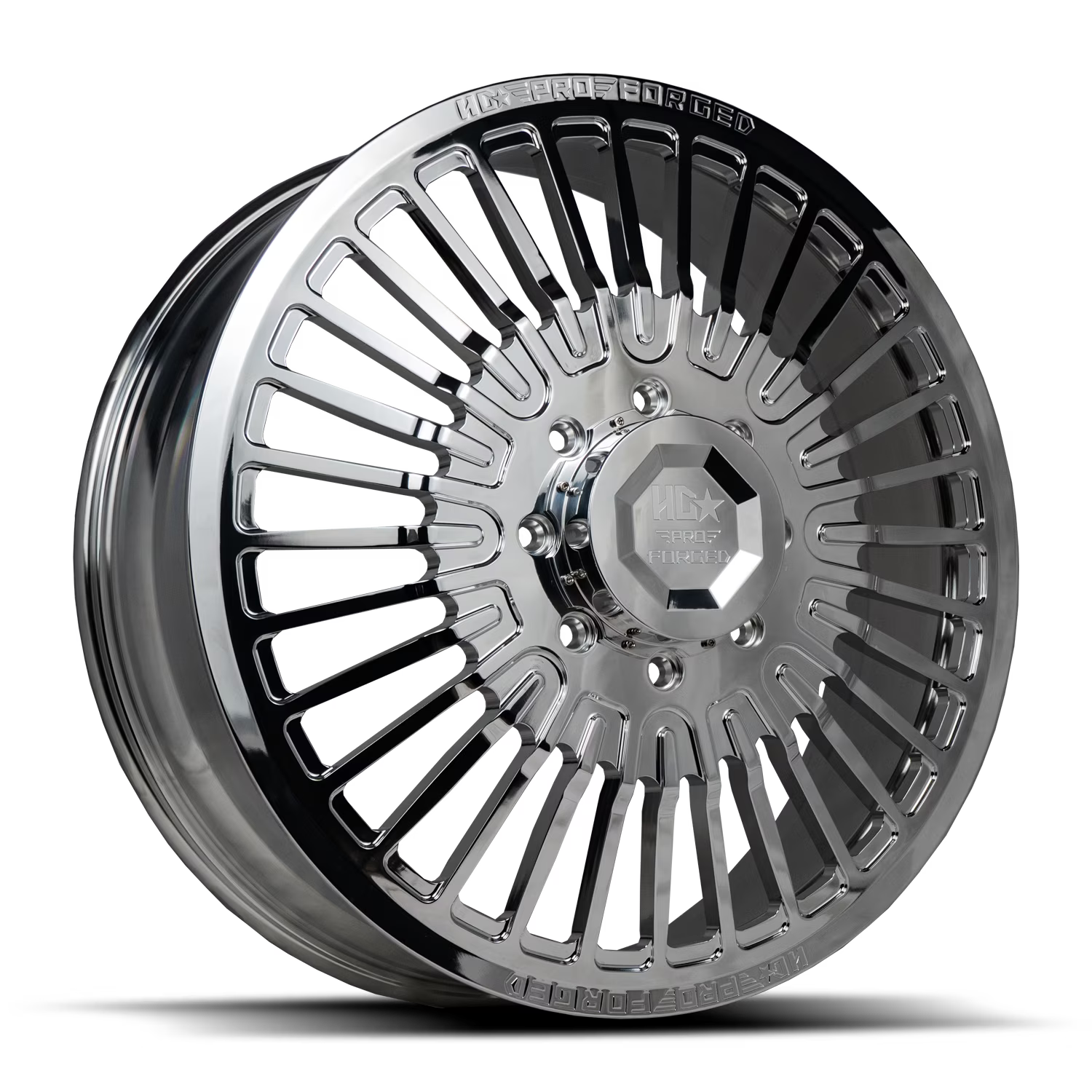 FORGED DUALLY HD06 WARHOG 24X8.25 8X210 146 154.3 Polished (Front) Wheel