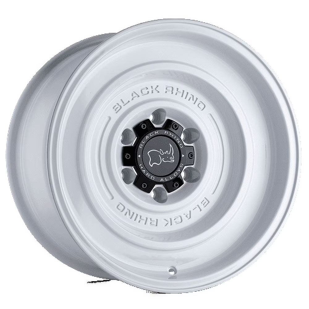 Black Rhino Solid 17X9.5 6X139.7 -12Et 71.5Cb Gloss White Wheel