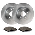 Max Advanced Brakes ?C MaxOne OE Series Front Brake Pads and Rotors Kit | Direct Fit OE Replacement Rotors | Complete Set with Low-Dust, Quiet-Stop Ceramic Pads, TA203041