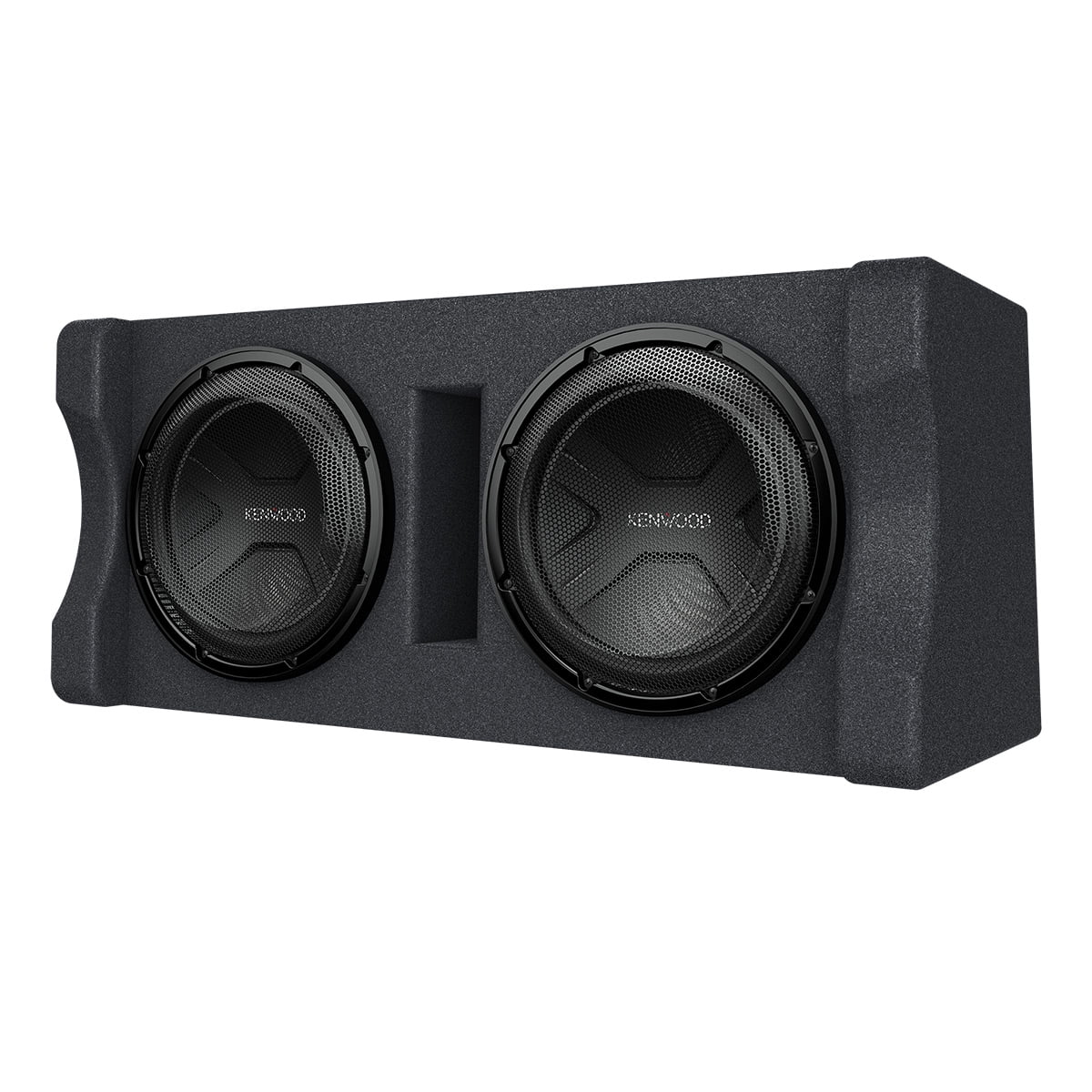 Kenwood P-W3021D Dual 12  Loaded Subwoofer Enclosure