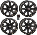 High Lifter by STI HL9 Beadlock 14x10 Wide Wheels Black Can-Am Commander Maverick Renegade Outlander Defender