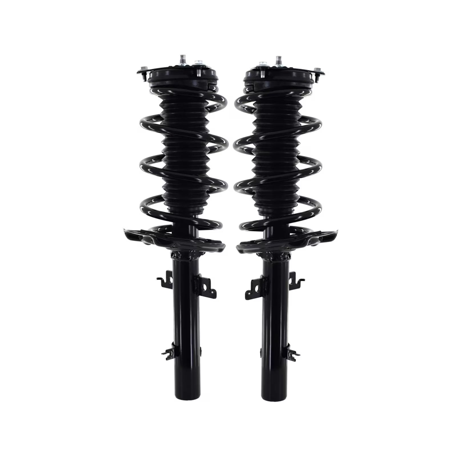 Pair of 2 Front L-R Quick Complete Strut-Coil Spring For 2014-2020 Nissan Rogue