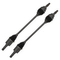 Detroit Axle - Front 2pc CV Axles for 2009-2013 Subaru Forester, 11-14 Impreza, 13-14 XV Crosstrek, 2 CV Axles Assembly 2009 2010 2011 2012 2013 2014 Replacement