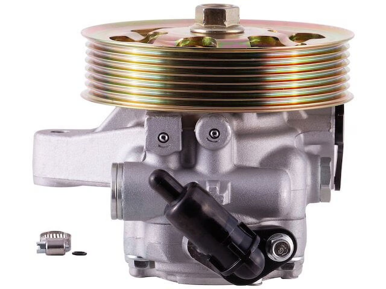 Power Steering Pump with Pulley - Compatible with 2002, 2005 - 2011 Honda CR-V 2.4L 4-Cylinder 2006 2007 2008 2009 2010