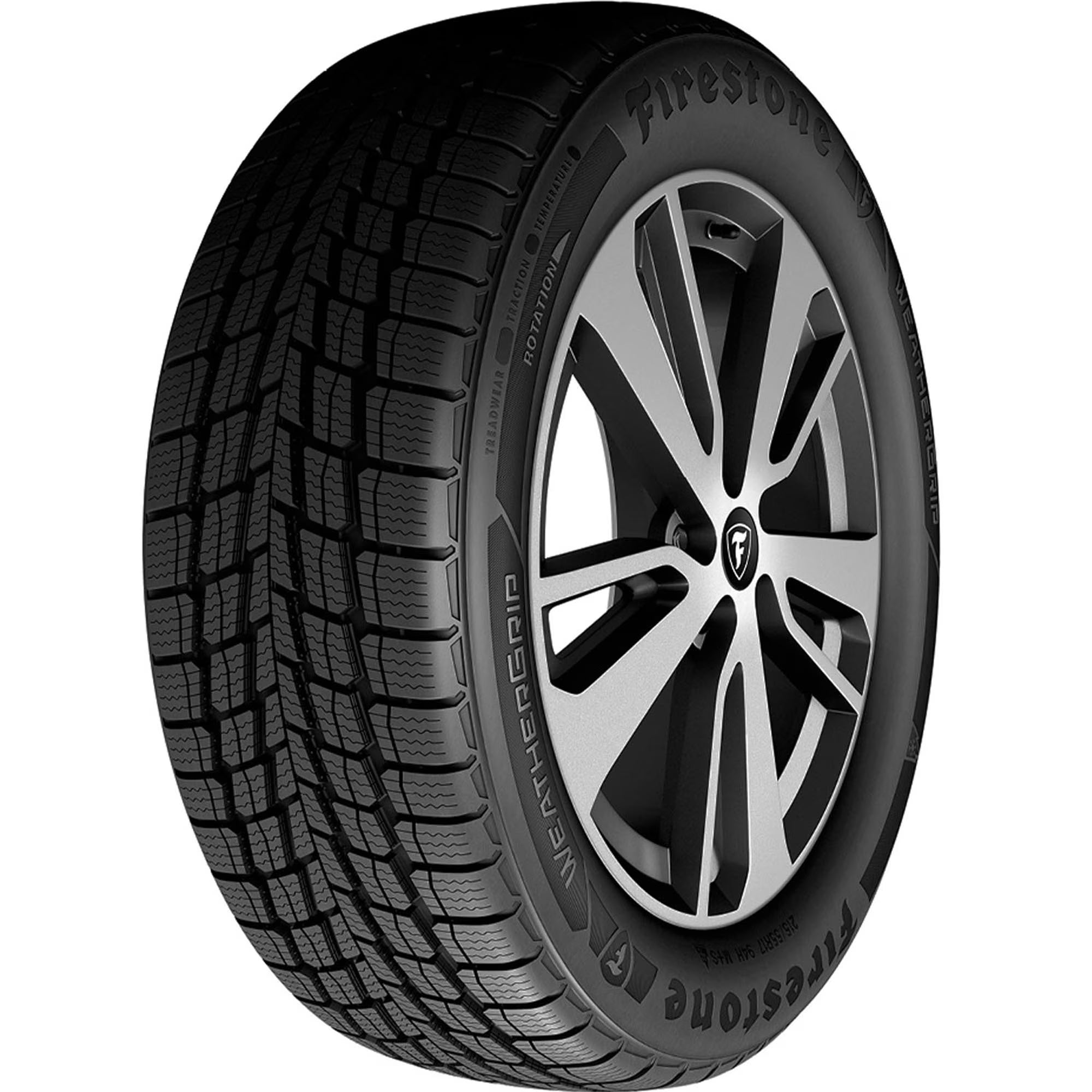 Firestone Weathergrip All Weather 215/60R16 95V Passenger Tire