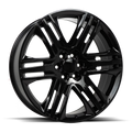 REPLICA 051 26X10 6X139.7 31ET 78.1CB Gloss Black Wheel
