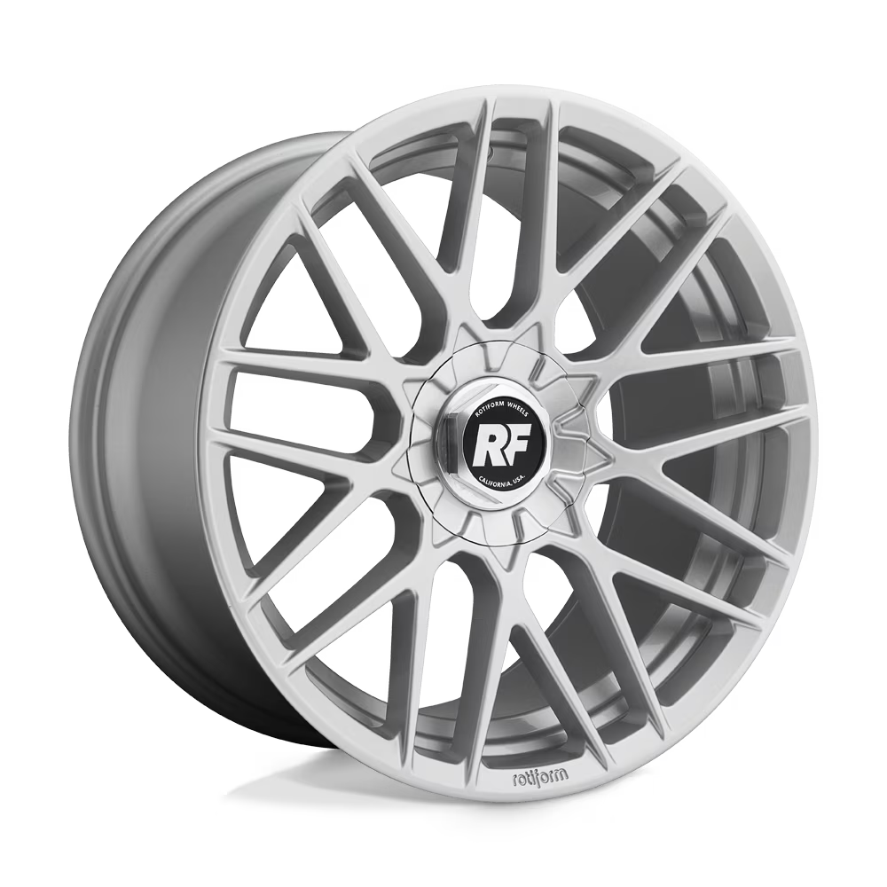 Rotiform 1PC Cast Aluminum Rim R140 17X8 5X100/4.5 GL-SLVR 40MM, R140178003+40