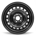 For 2017-2018 Chevrolet Sonic 15 Inch Painted Black Rim - OE Direct Replacement - Road Ready Car Wheel