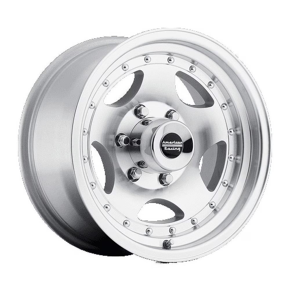 American Racing AR23, 16x8 Wheel with 6 on 5.5 Bolt Pattern - Machined With Clear Coat - AR236883 Wheel Rim