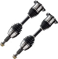 Detroit Axle - 4WD Front CV Axle Shafts Replacement for Chevy GMC K1500 K2500 Pickup Tahoe Yukon Fits select: 1999-2000 CHEVROLET SILVERADO C1500, 2005-2006 CHEVROLET SILVERADO K1500