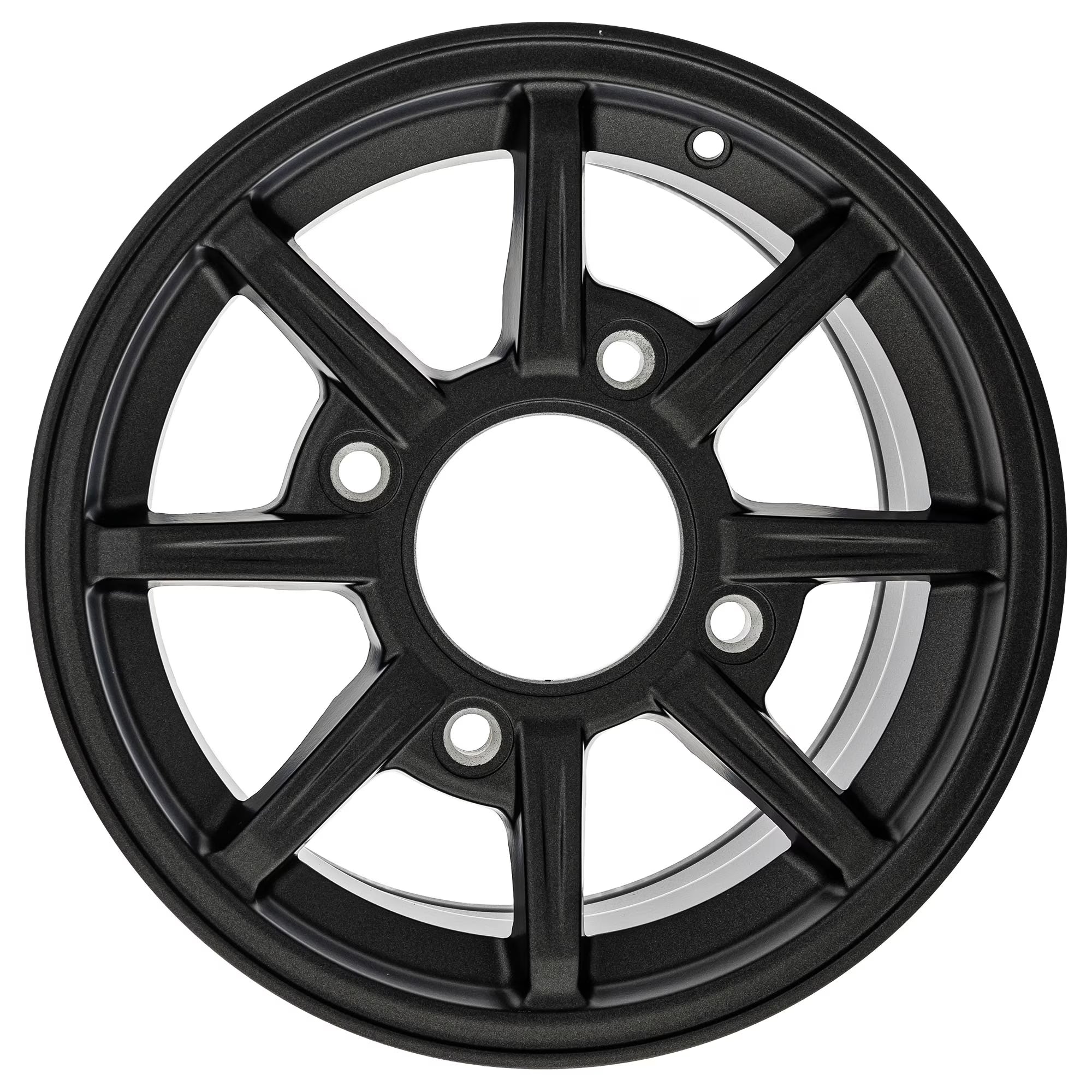 Polaris 1523999-744 Matte Flat Black Cast 14X6 Rim RZR XP Sport EPS Ultimate Pro