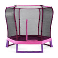 Plum Play Junior 7¡ä Trampoline. with Safety Enclosure. Pink/Purple