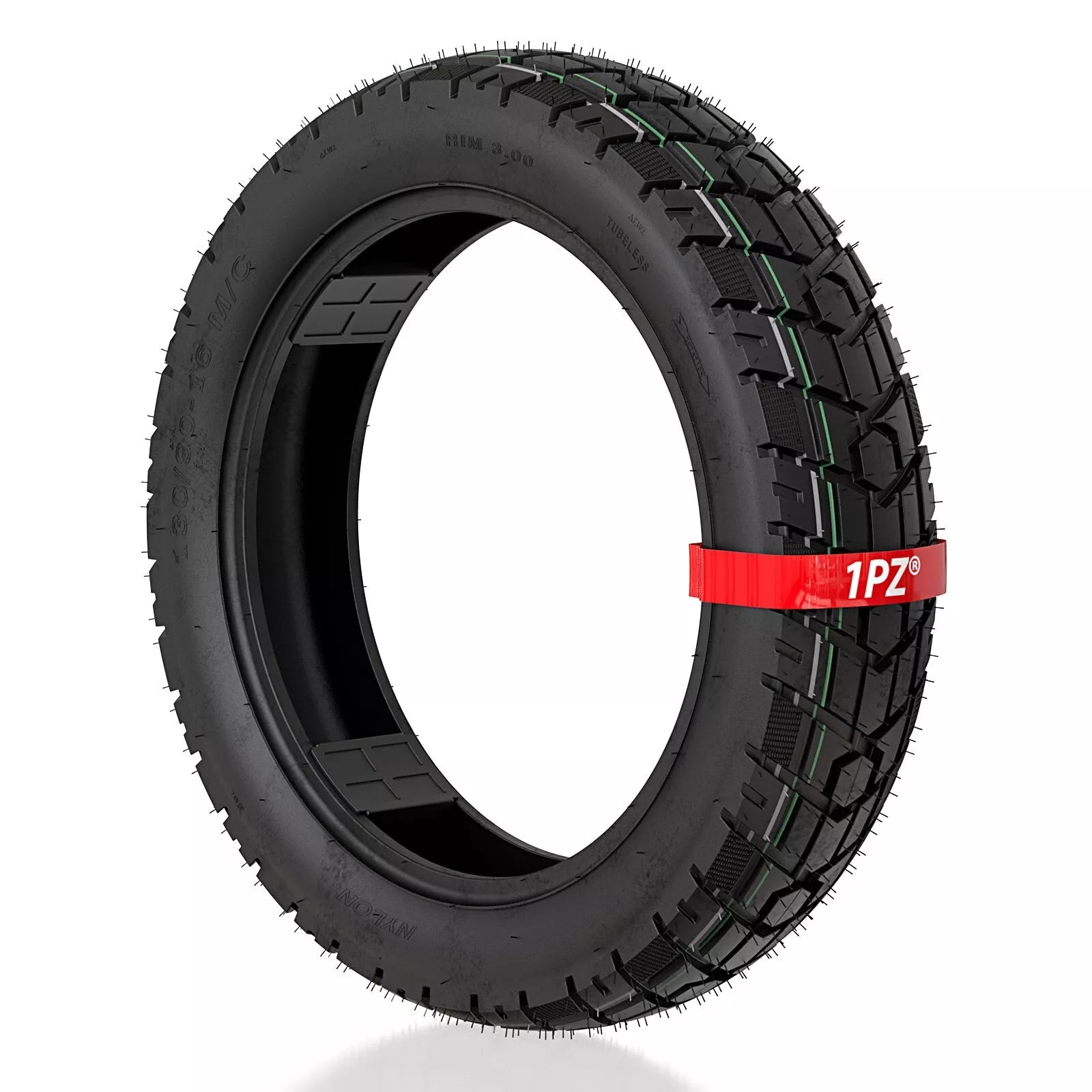 1PZ CZ0-279 Durable 130/90-16 Motorcycle Tubeless Tyre Rear Tire for Honda Kawasaki Suzuki