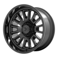 XD Wheels Xd864 Rover Satin Black with Gloss Black Lip Wheel with Alloy Steel (20 x 9. inches /5 x 78 mm, 0 mm Offset)