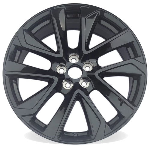 18  Single 18x8 Gloss Black Alloy Wheel For Toyota Corolla 2019-2022 OEM Design Replacement Rim
