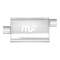 MagnaFlow Performance Muffler 11229: 3 Inlet/Outlet Universal Fit Stainless Steel