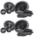 (2) Pairs MB QUART FSB216 6.5  280 Watt Car Audio Component Speakers